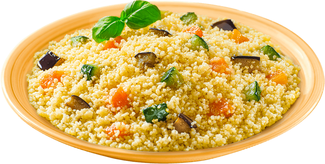 cous cous con verdure