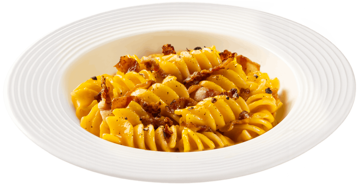 fusilloni alla carbonara
